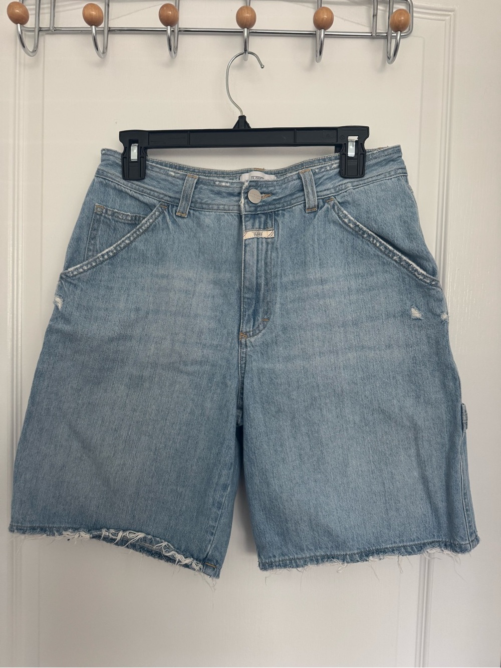 Closed Light Blue Denim Bermuda Shorts
